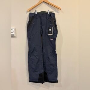 NWT Outdoor Research Skyward II Ascentshell Shell Pants XS Navy
